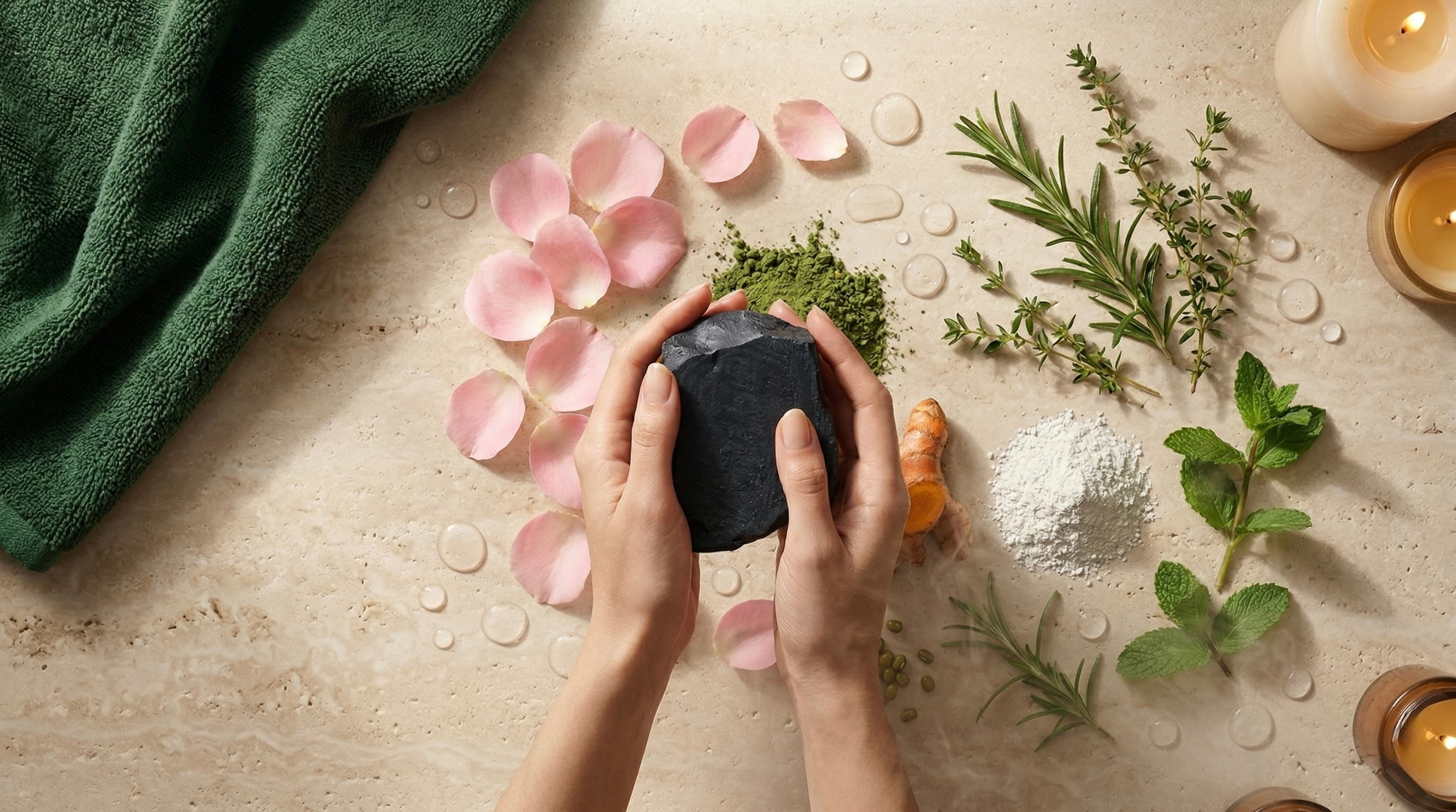 EMRNE botanical soap ritual