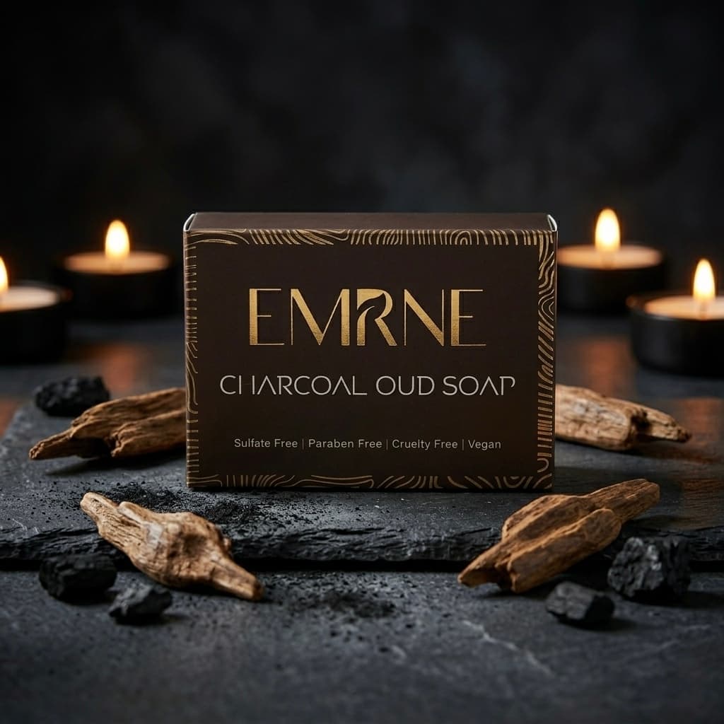 Charcoal Oud Soap