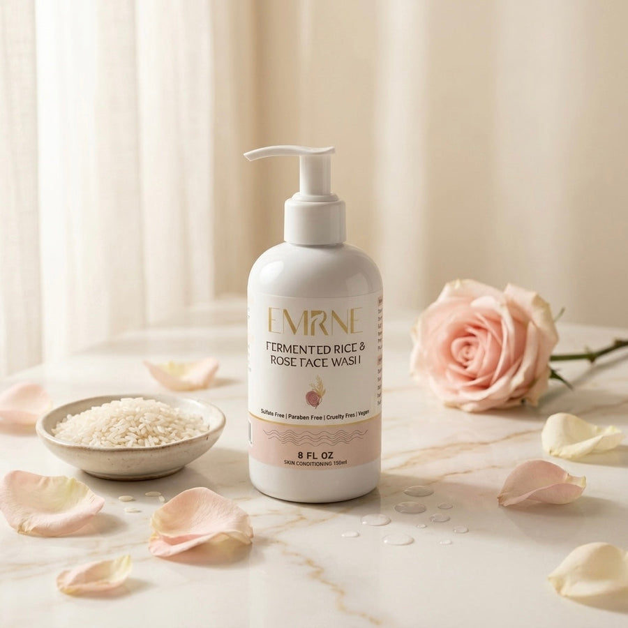 Fermented Rice & Rosewater Glow Cleanser