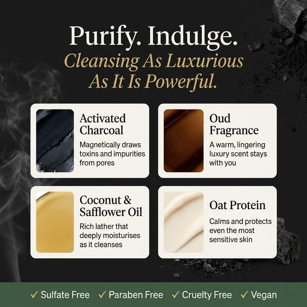 Charcoal Oud Soap — view 4